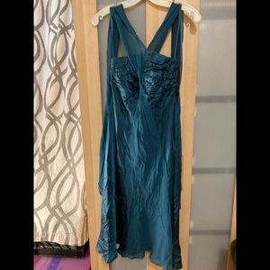 90s trend silk cocktail slip dress